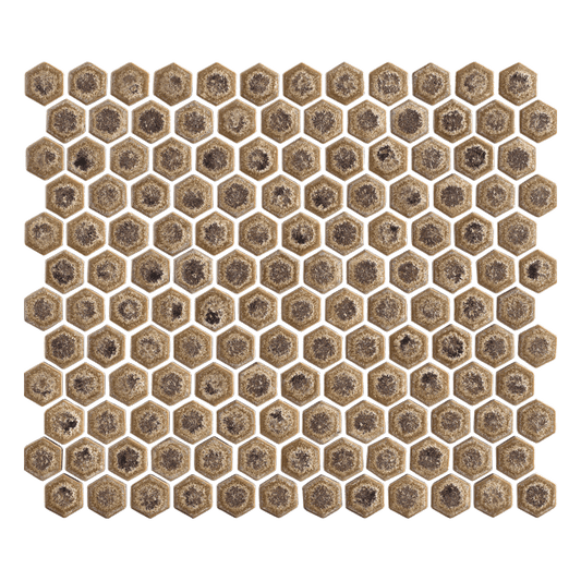 Rustic Sunset Hexagon 1x1