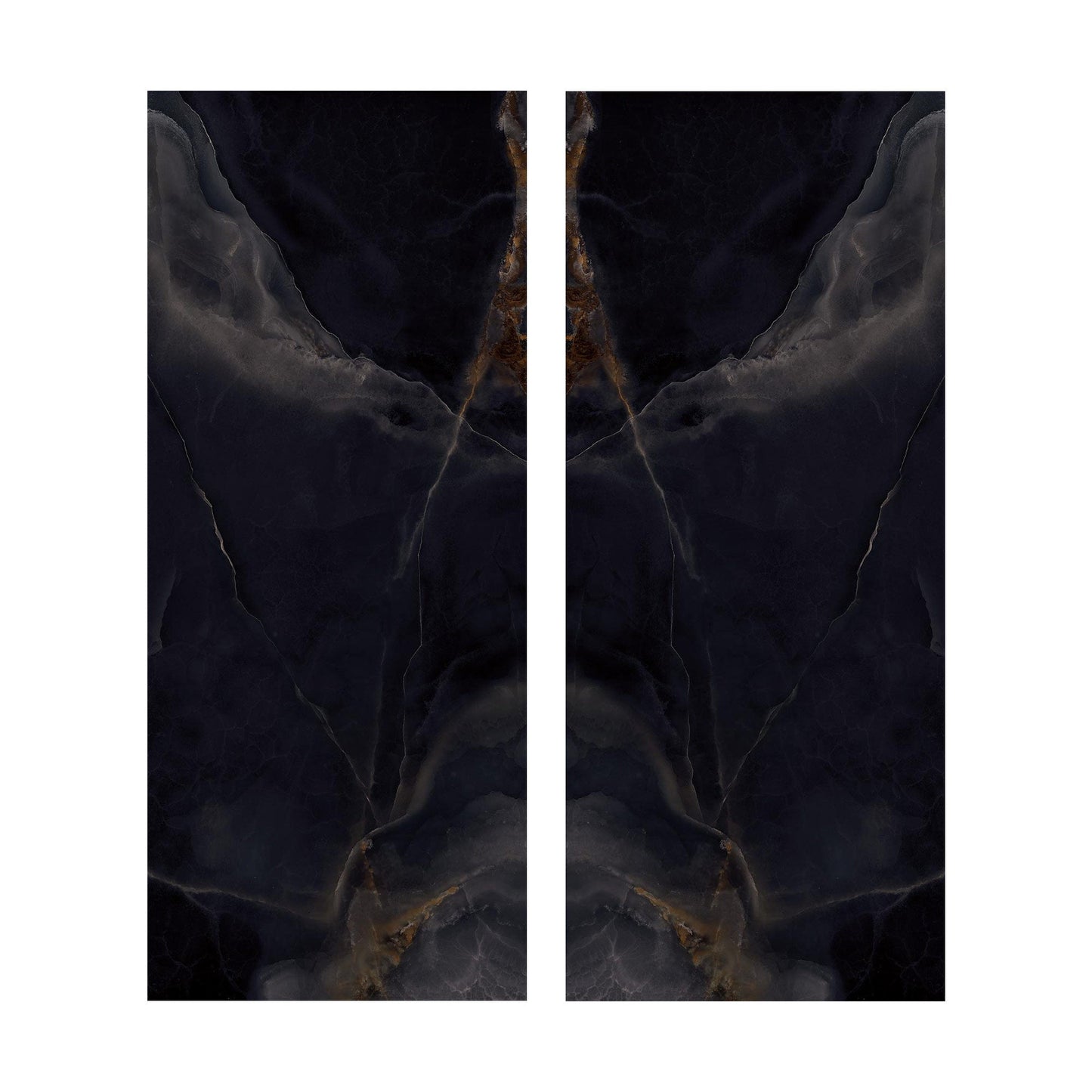 Smooth Operator Black Onyx 48x110 Porcelain Slab