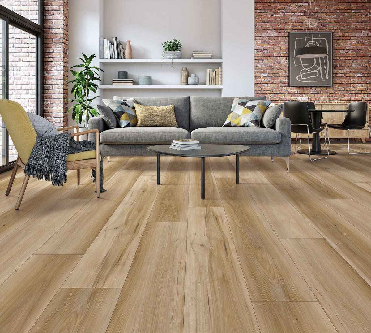 Smokey Maple room scene