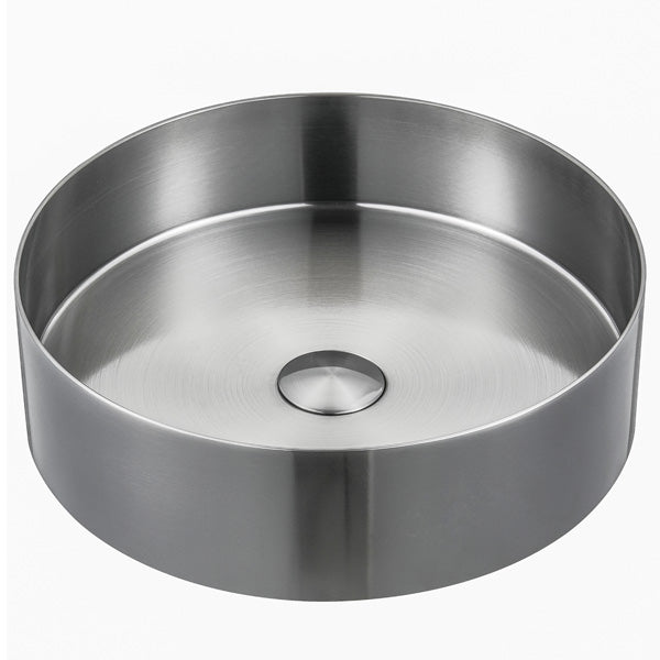 Stainless Steel Vessel Vanity Sink 14-1/8"