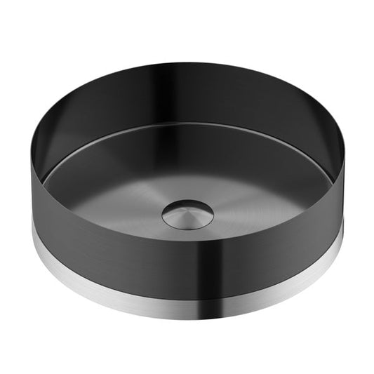 Stainless Steel Vessel Vanity Sink 15-3/4"