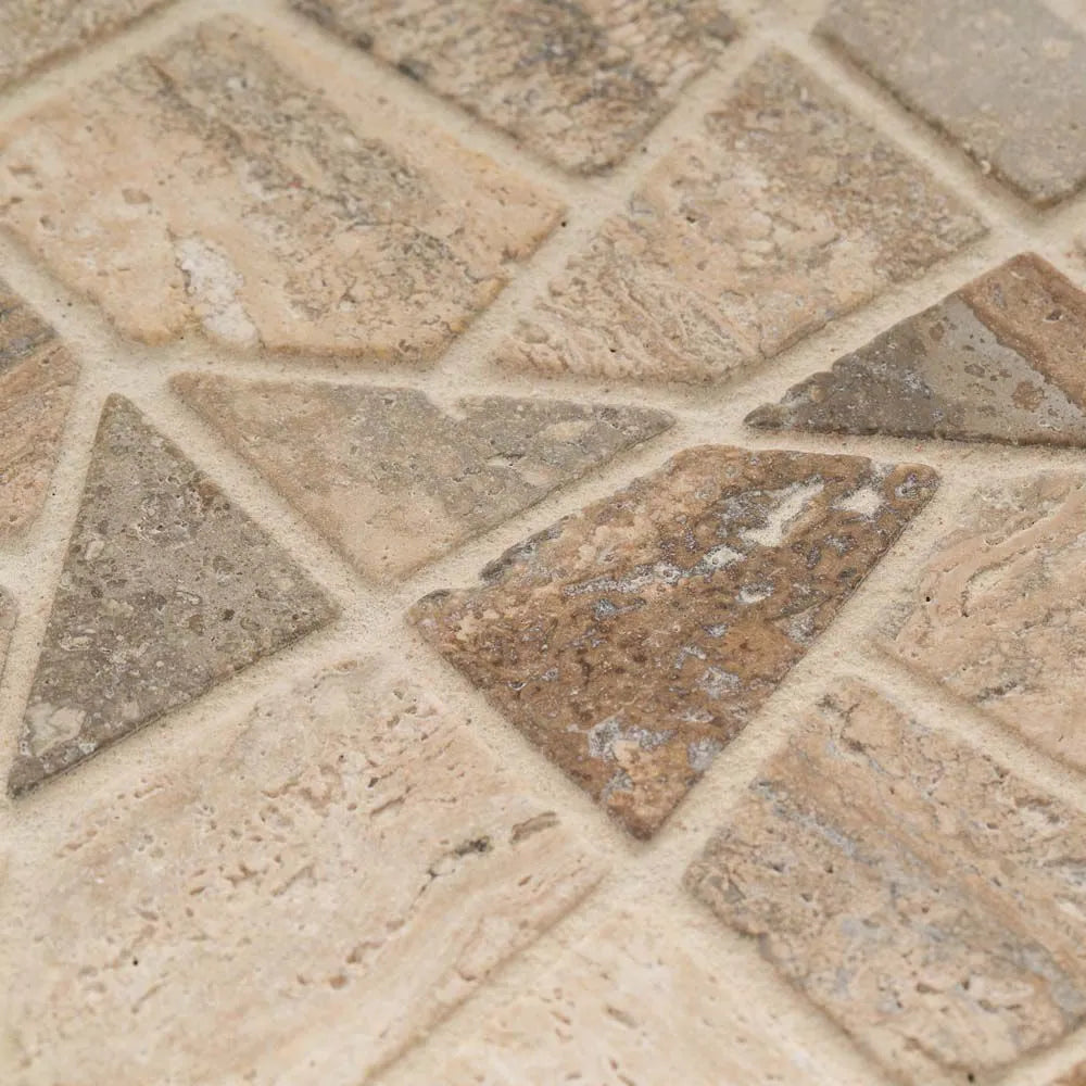 Taupe Terrain Mosaic 12x12