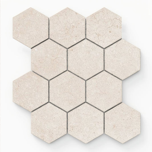 White Hexagon 4x4