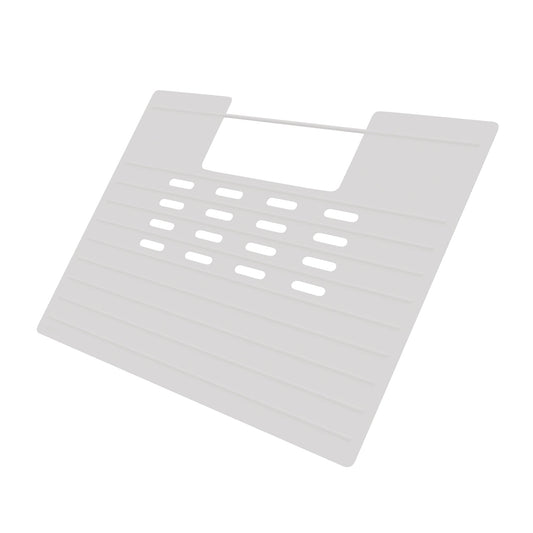 White Vanity Bath Mat 22"