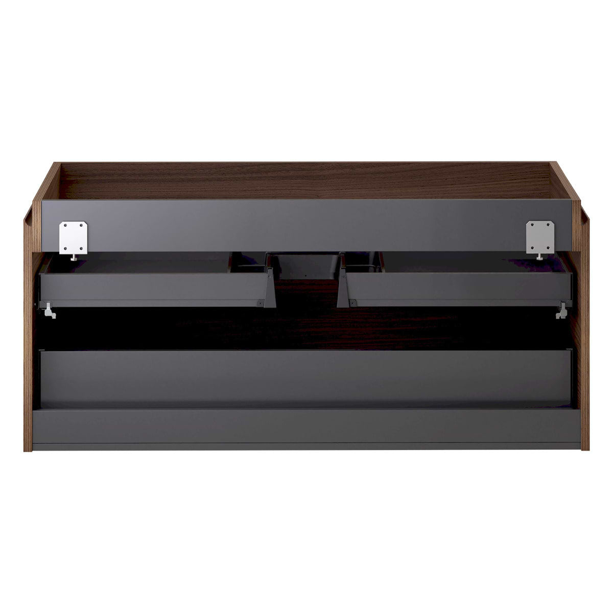 Melrose Walnut 48" Single Vanity without Top