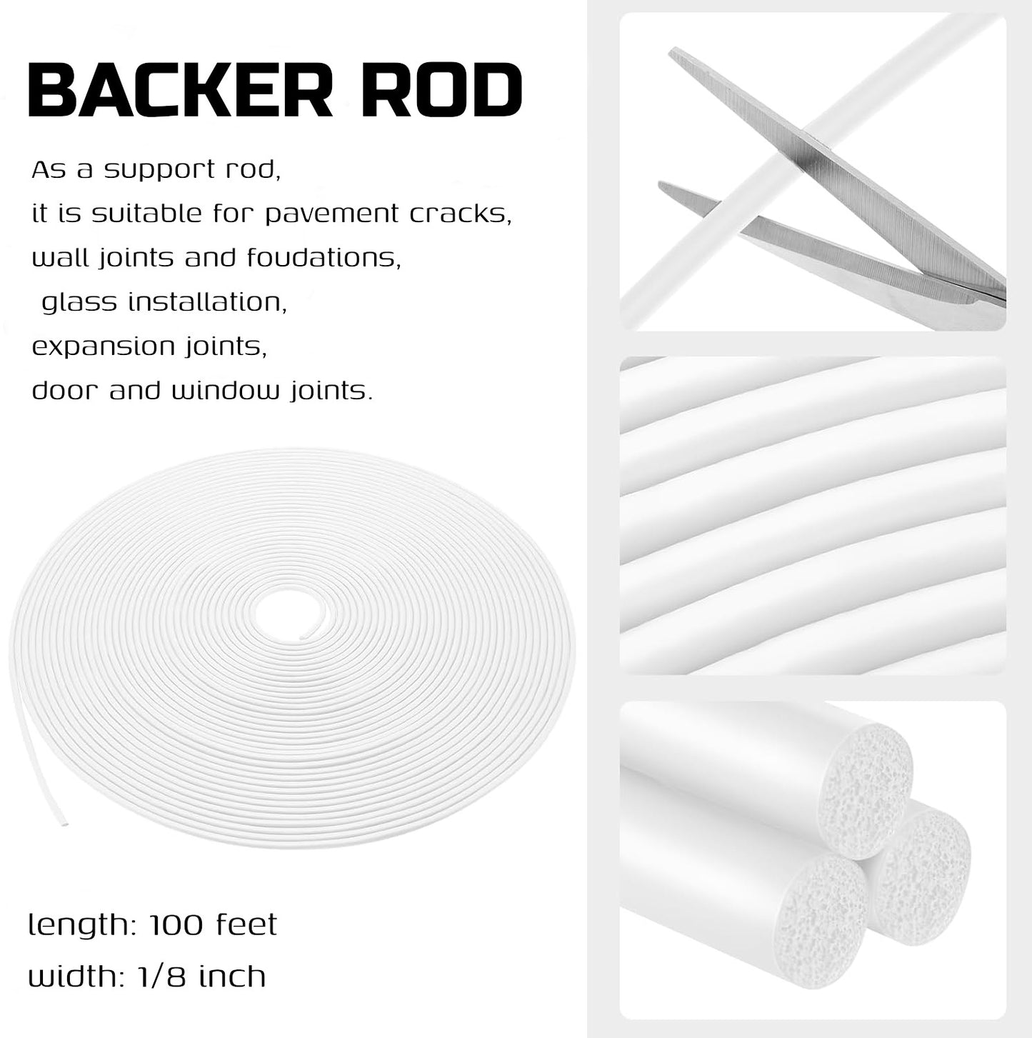 Backer Rod 1/8"