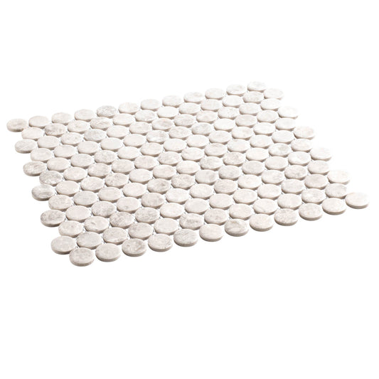 Kalum Penny Round Mosaic