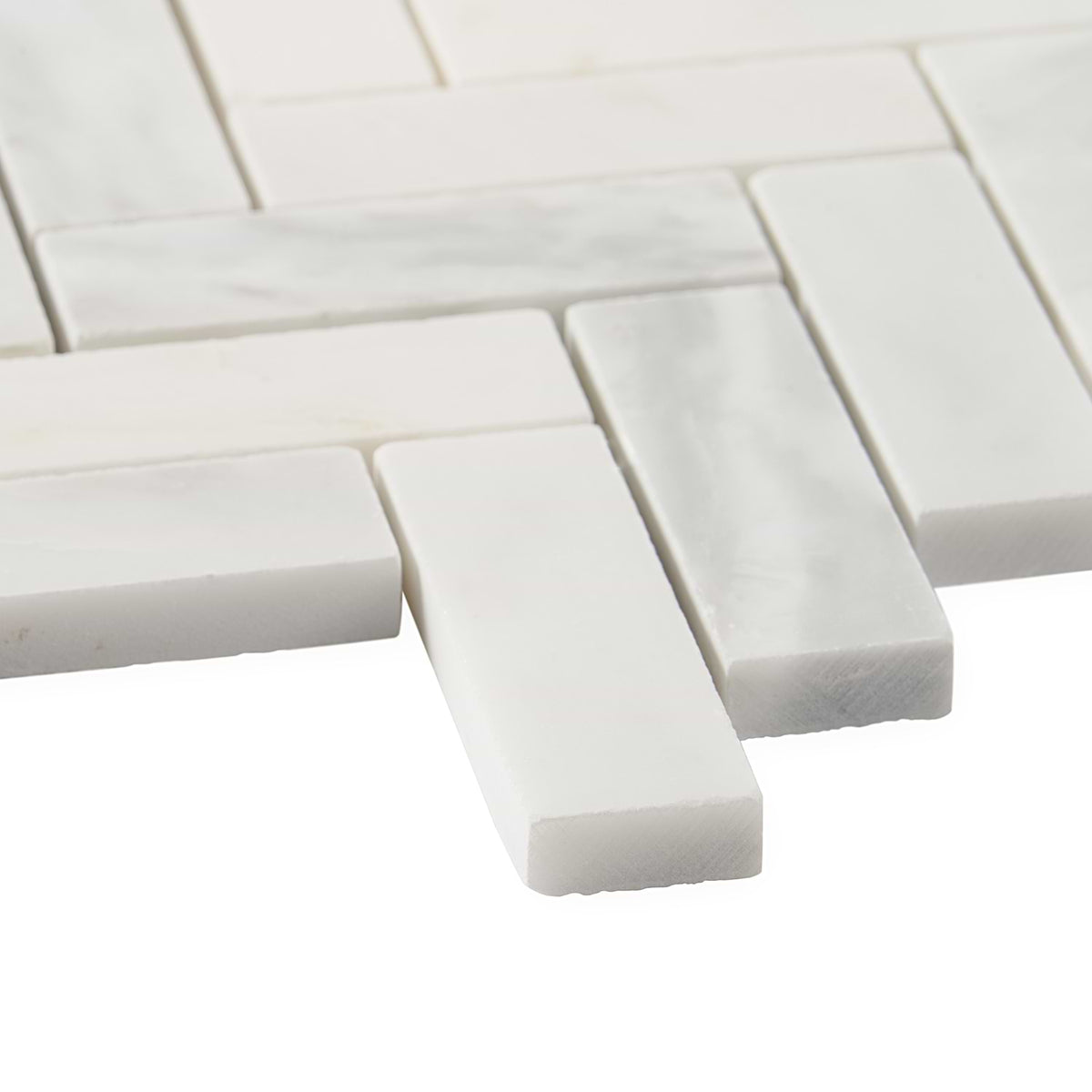 Statuary Herringbone 1X3 Polished