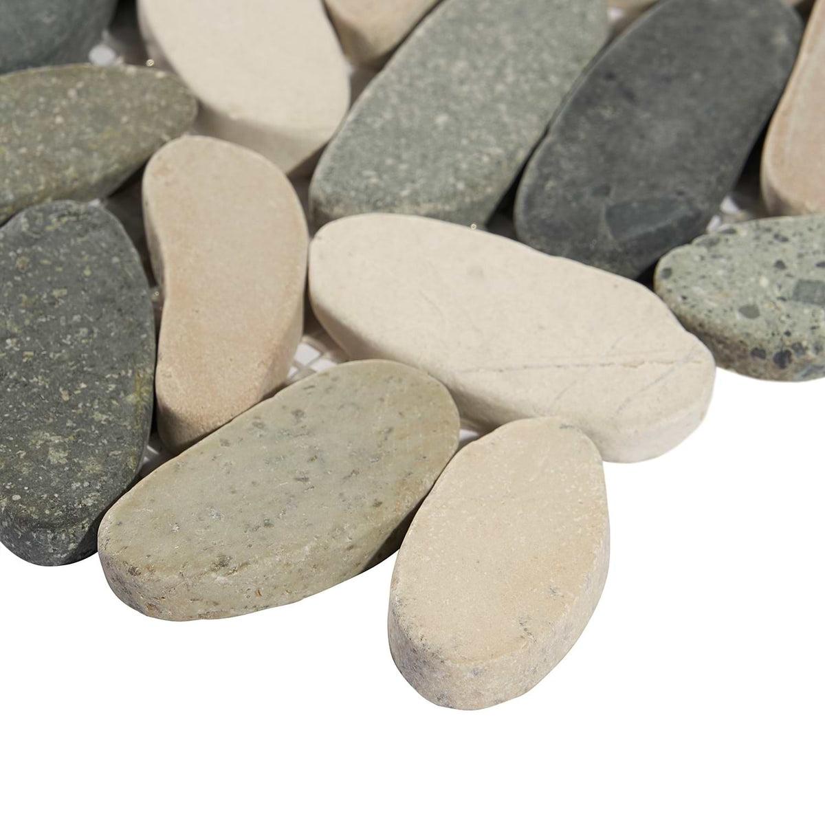 Pebblestone Raja Ampat Sliced Flat Oval Honed