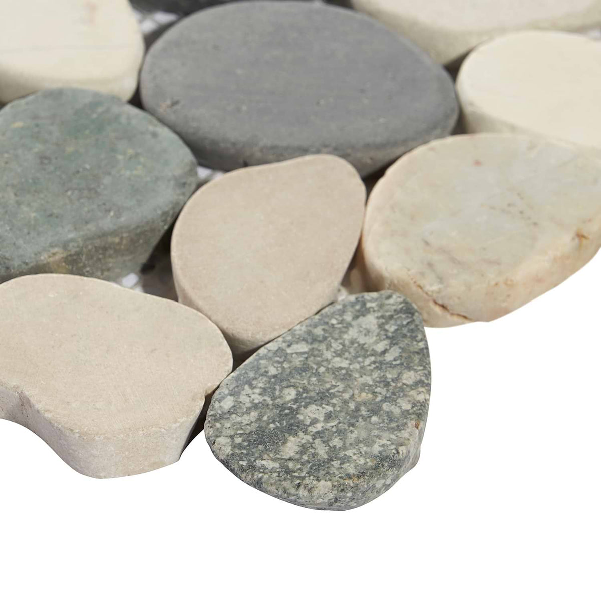 Pebblestone Raja Ampat Sliced Round Honed