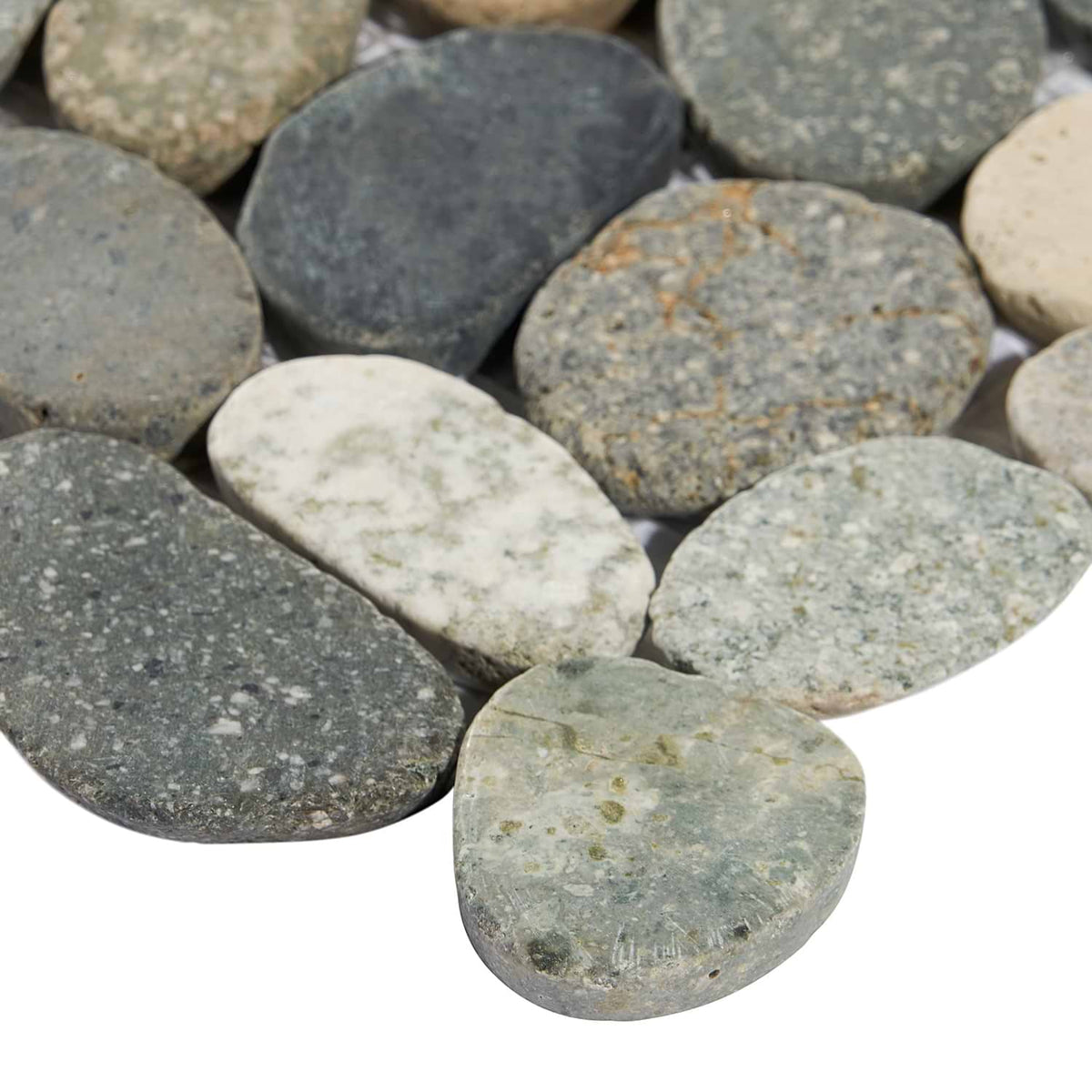 Pebblestone Sumatra Sliced Round Honed