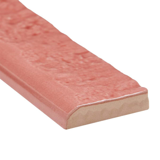 Coralito Pink Crackle Trim 1.5X9