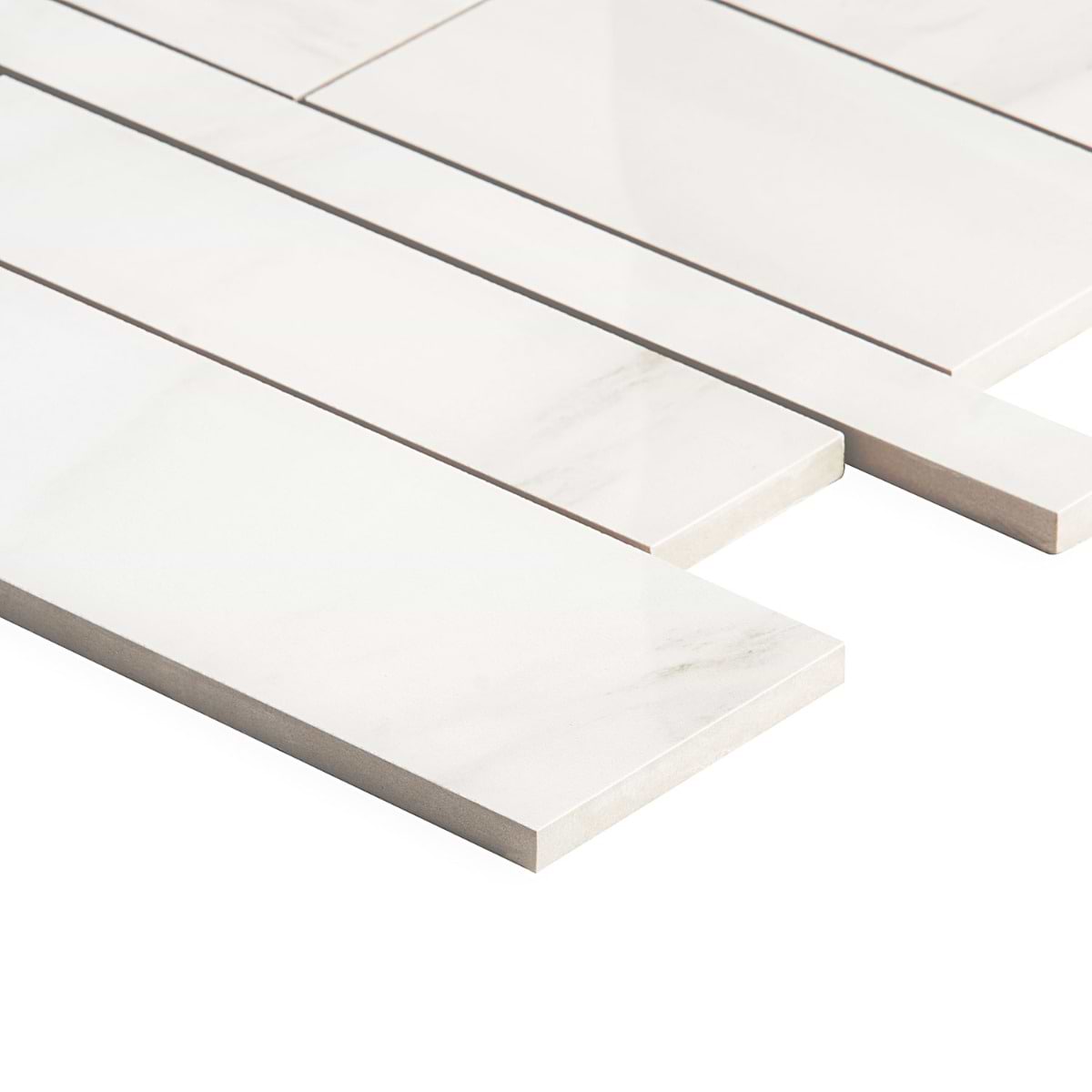 Lithe Dolomite Snow Railroad Polished (discontinued)