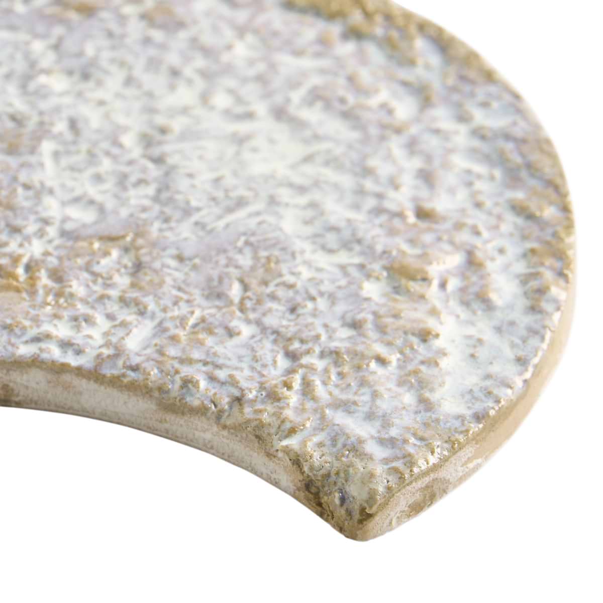 Moonstone White 5" Textured