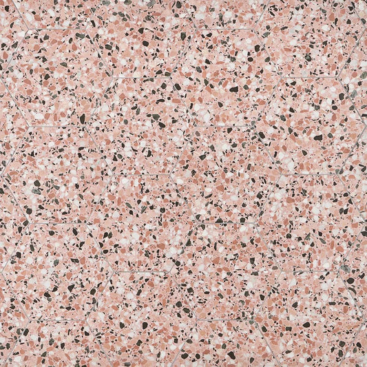 Pink Earth 12.5" Hex Matte