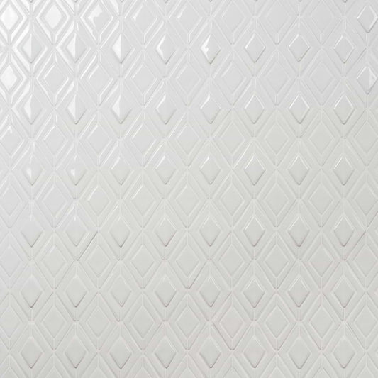 Baroque Glass Ravello Blanco Crackled