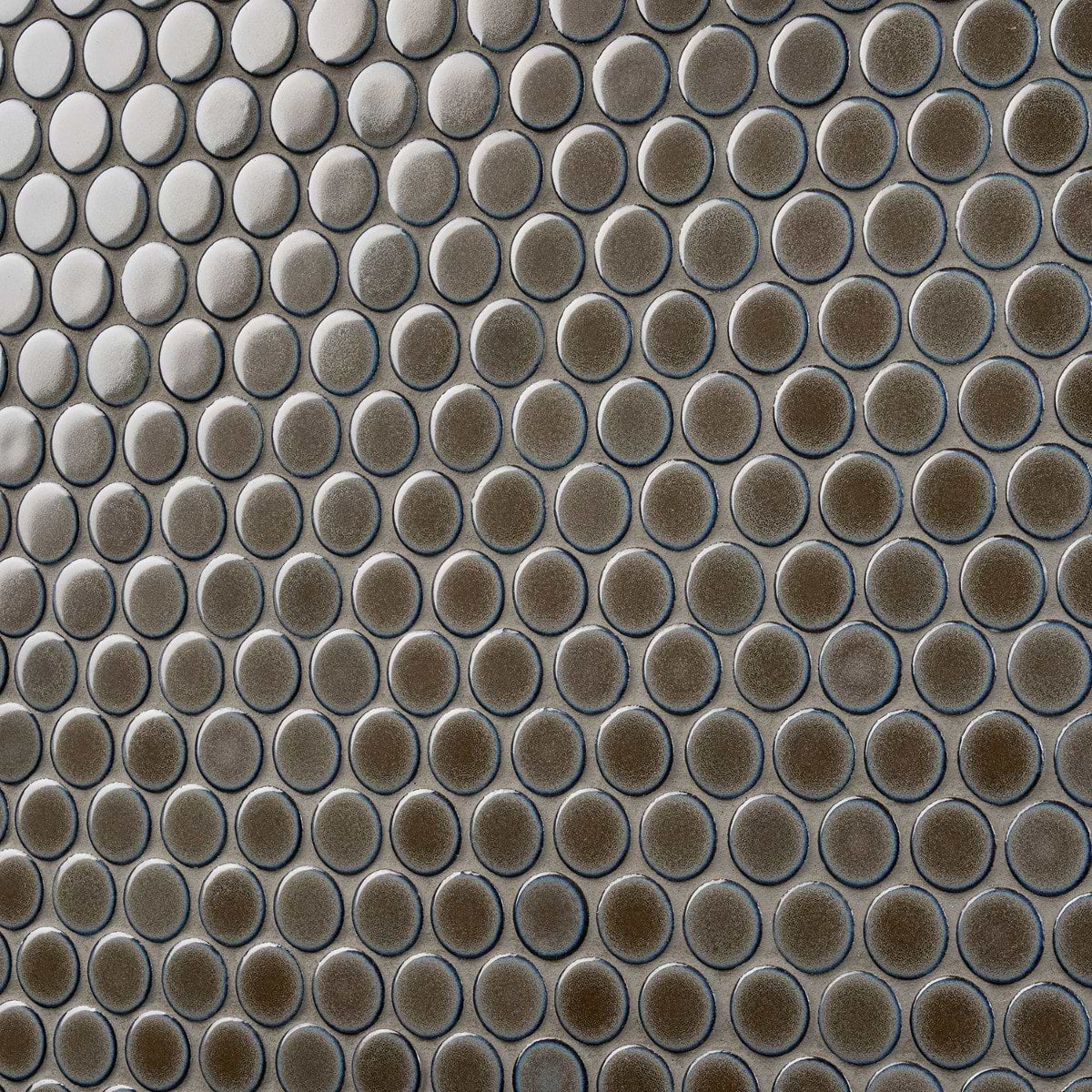 Heather Gray Circles 1" Polished