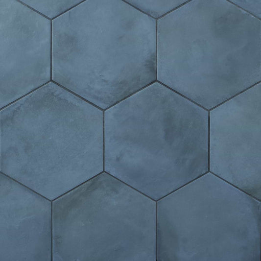 Blue Ocean 8" Hex Matte