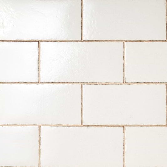 White 6X12 Glazed