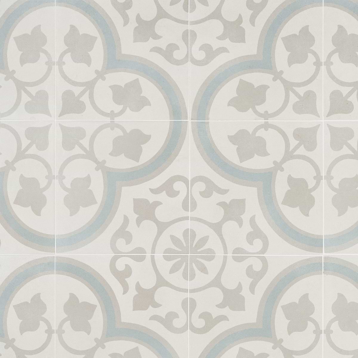 Silver Ornate 9X9 Matte