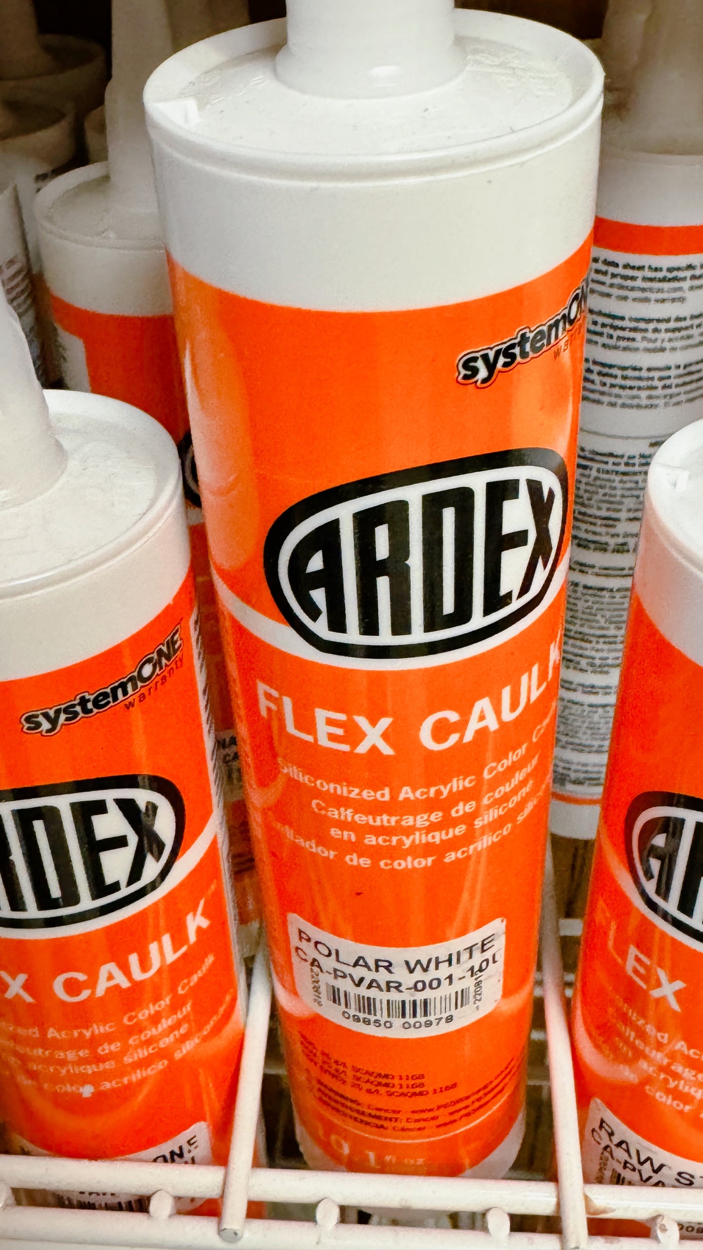 Polar White Caulk