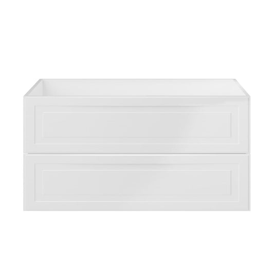 Alma White 42" Single Vanity without Top (discontinued)
