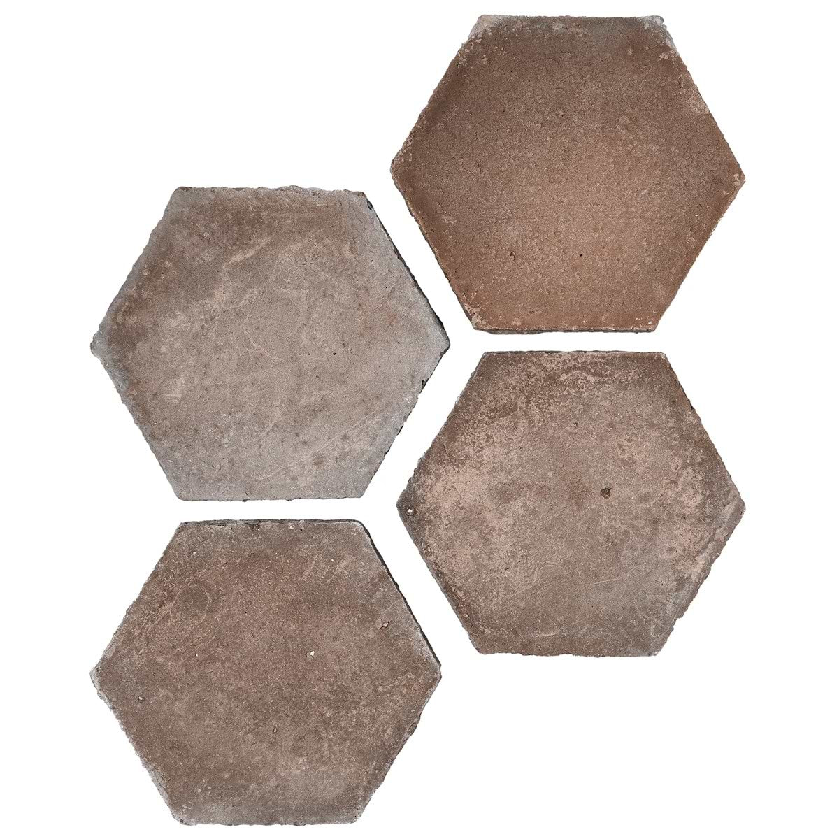Gray 4" Hex Matte