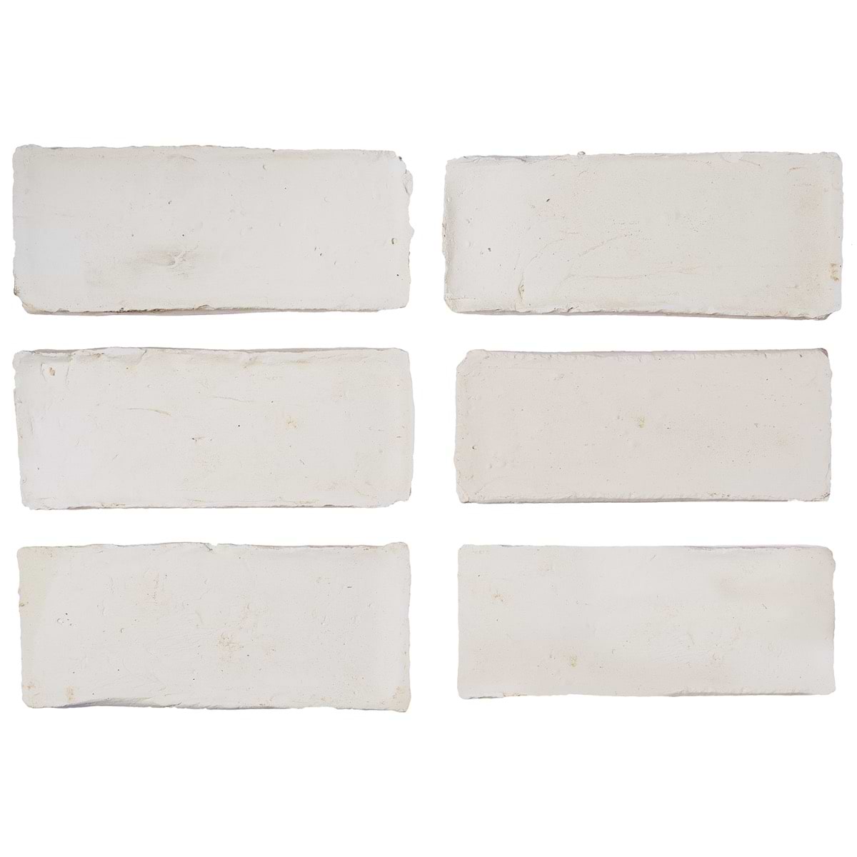 White 2X6 Matte