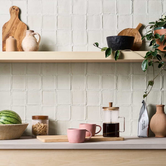 Clay House White 4X4 Matte