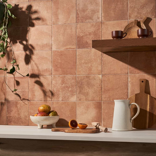 Angela Harris Messina Terracotta 8X8 Matte