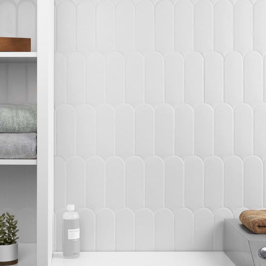 White 3X8 Matte