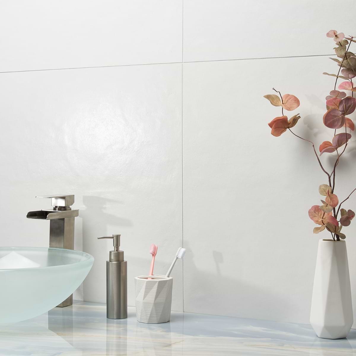 Plaster White 24X24 Matte
