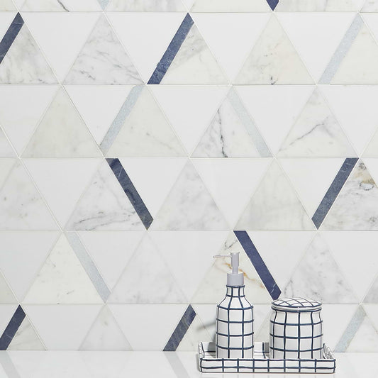 Calacatta Azul- Thassos, Calacatta Blue Lines Polished