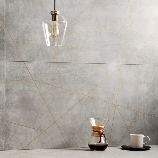 Cemento Gold Line 24X48 Matte