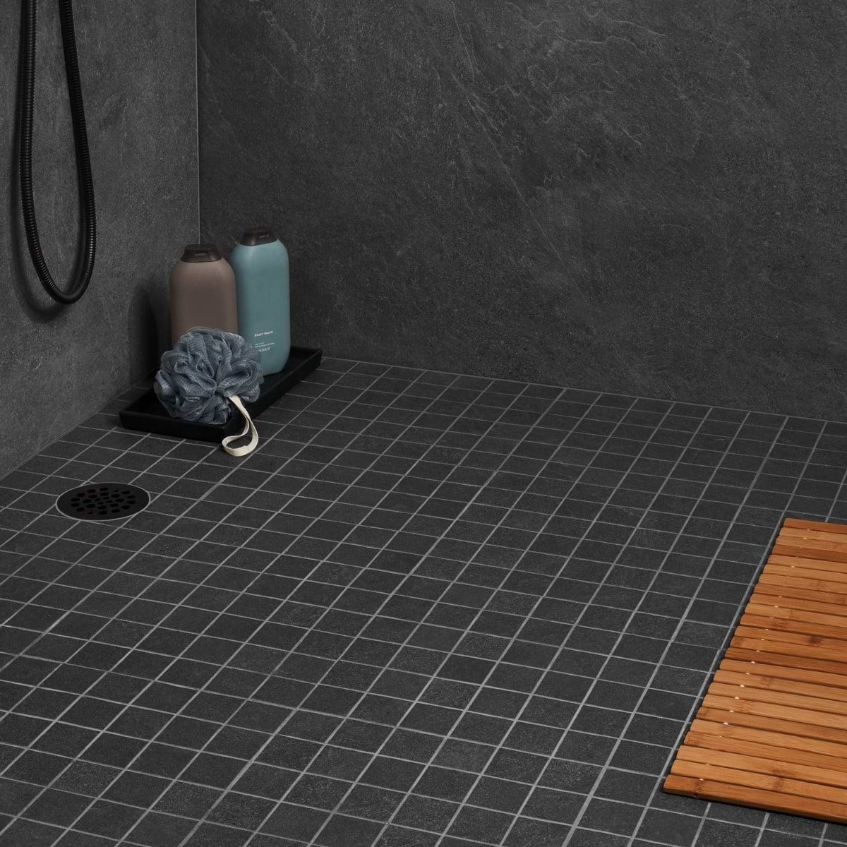 Charcoal Black 2X2 Matte