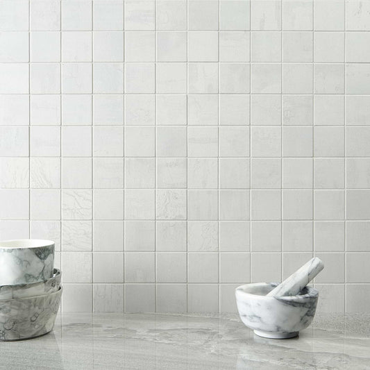 Light Silver 2X2 Matte