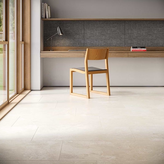 Crema 24X48 Semi-Polished