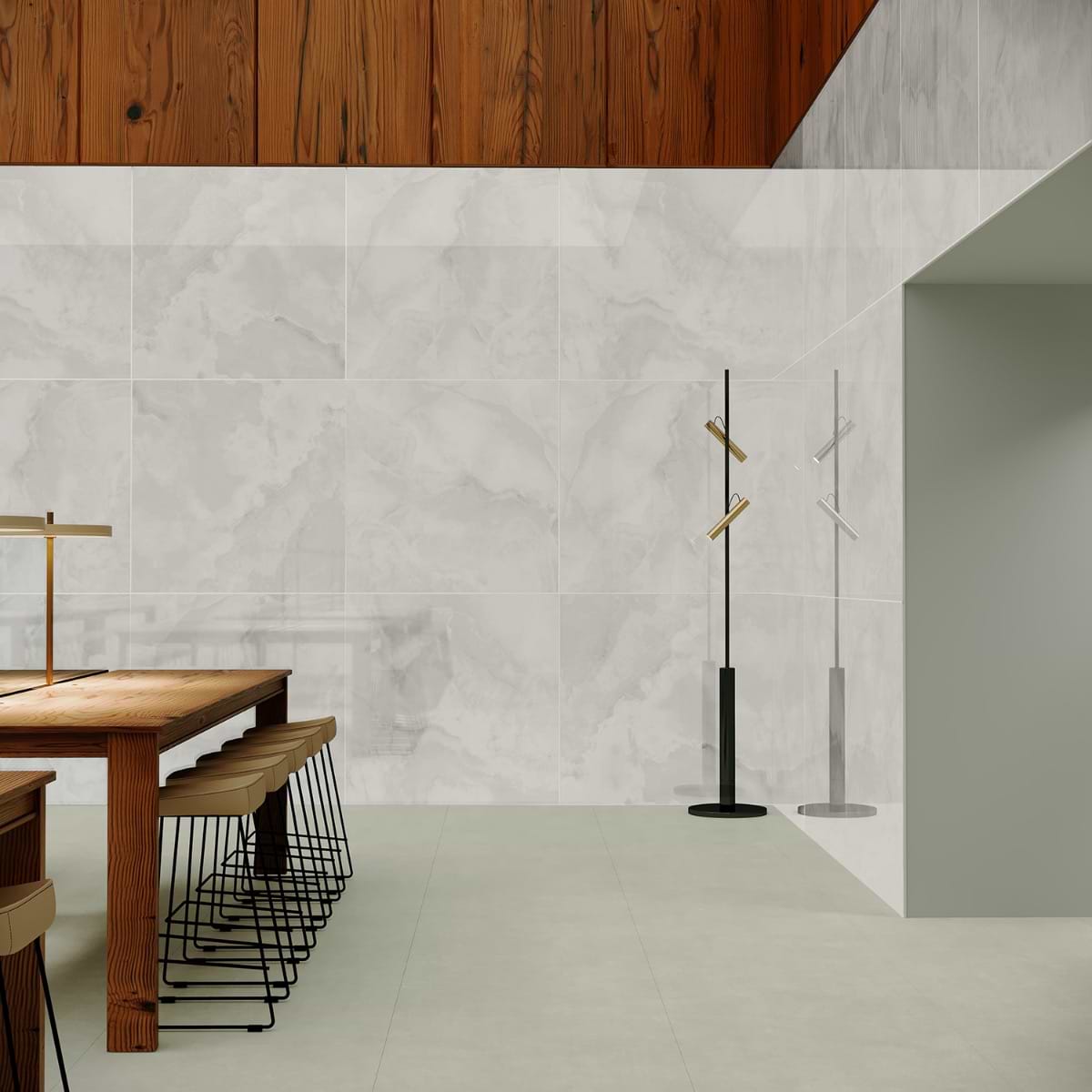 White 48X48 Polished