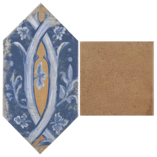 Multicolor Picket Terracotta Square (KIT ONLY) 4X8 Matte