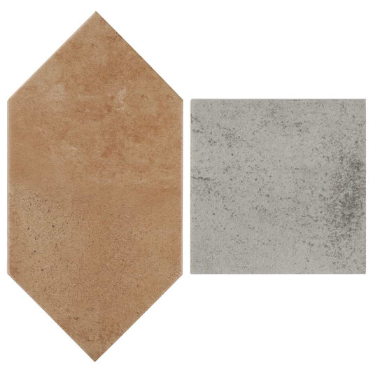 Terracotta Picket Dove Gray Square (KIT ONLY) 4X8 Matte