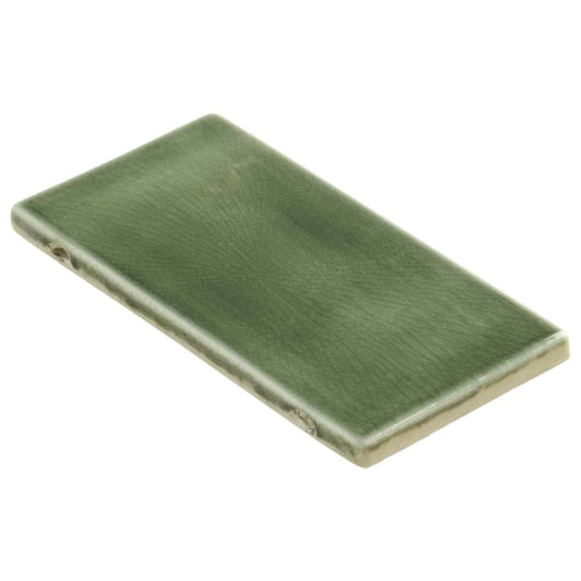 Fern Green 3X6 Crackled