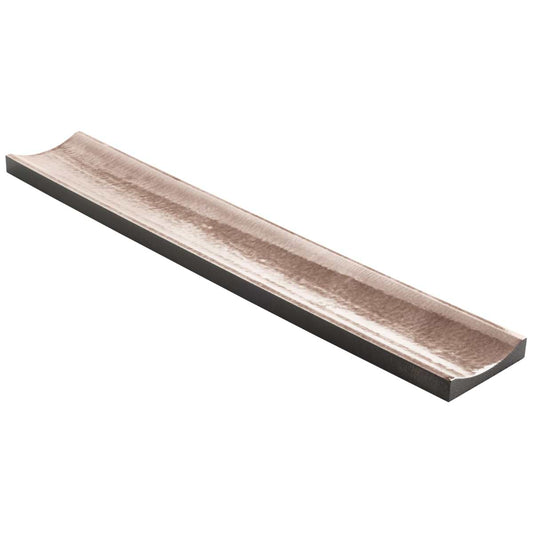 3D Fluted Column Coral 6X36 Polished