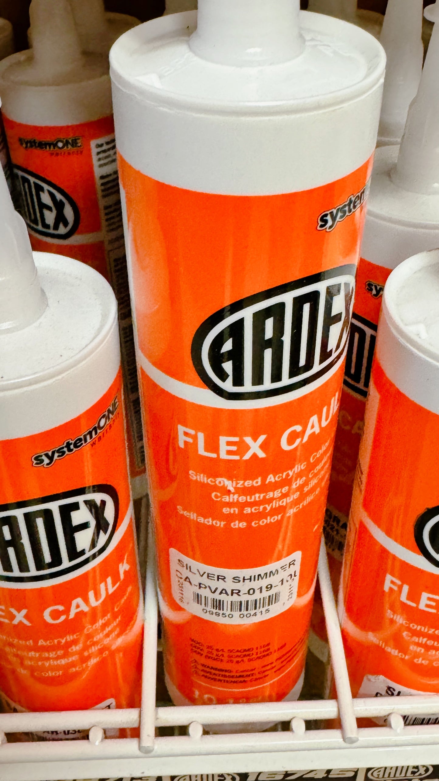 Silver Shimmer Caulk