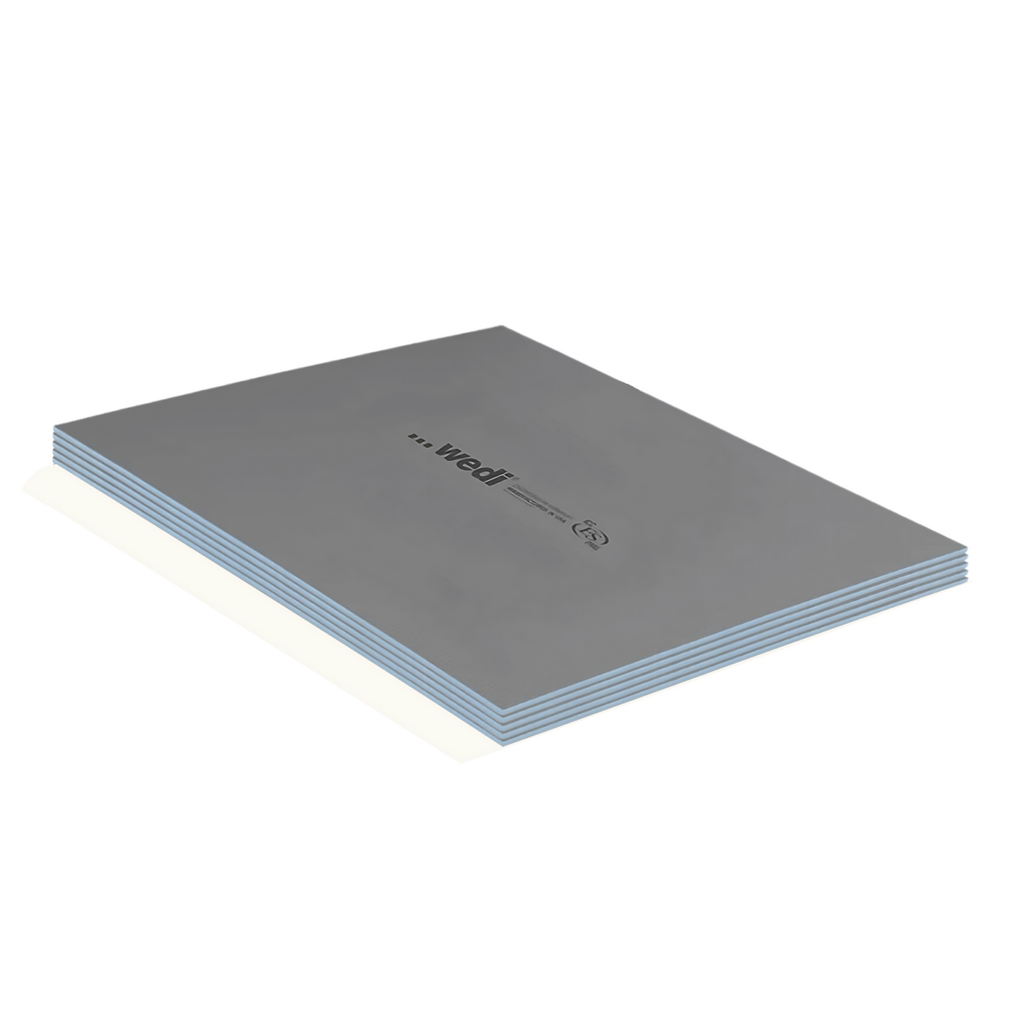 Wedi Waterproofing Extruded Polystyrene Cement Resin Coated Boards w/ Fiberglass Mesh 48" x 32" x ½" With Heat Insulation for Shower Wall & Floor