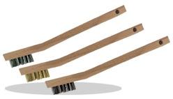 SCB37 Small Cleaning Carbon Steel Wire Scratch Brush 3"x7" (Boxes of 12)