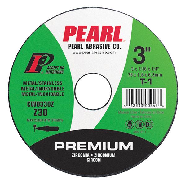 CW0490Z Small Diameter Premium Zirconia Cut-Off Wheel (25 Pack)