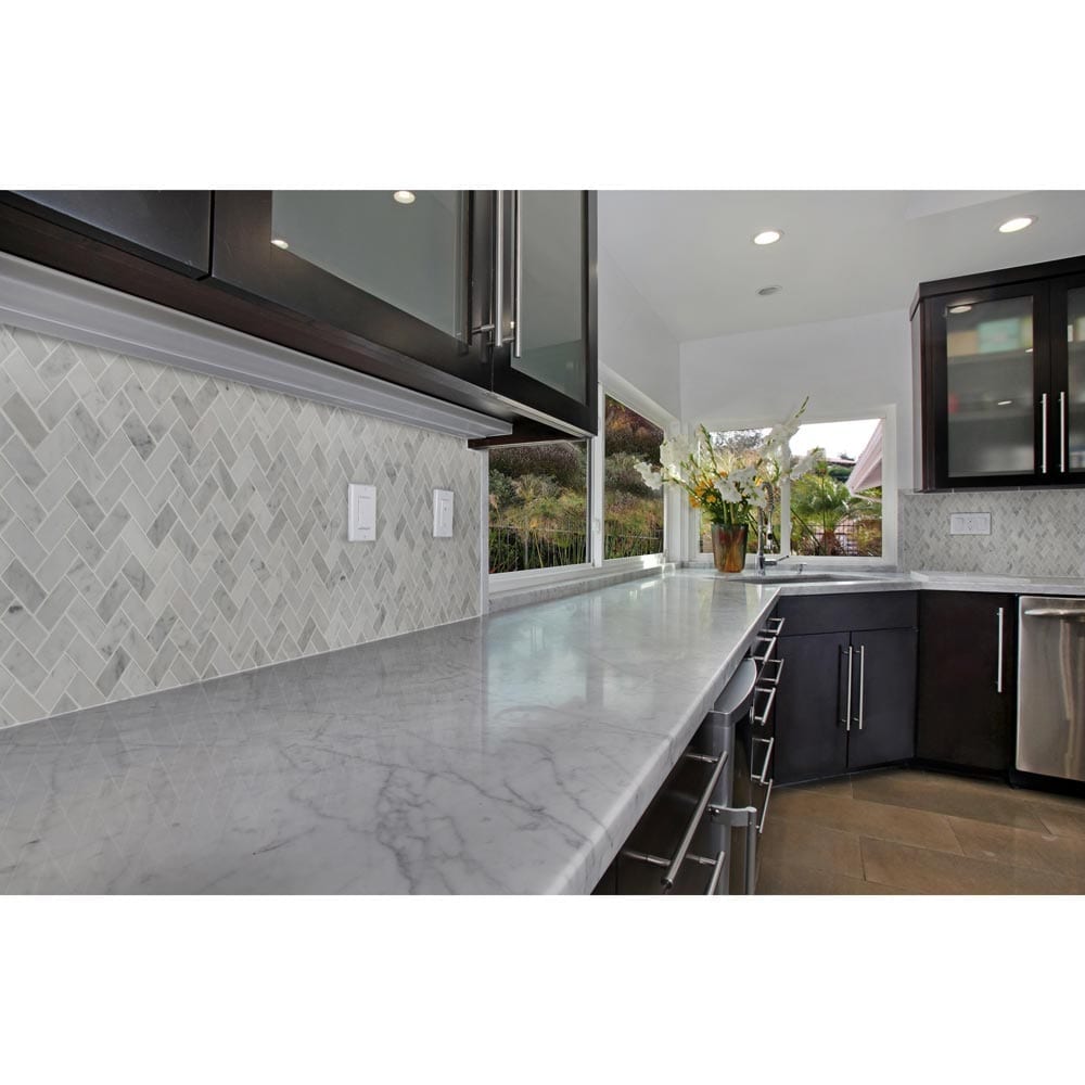 Herringbone 1x2 Polished
