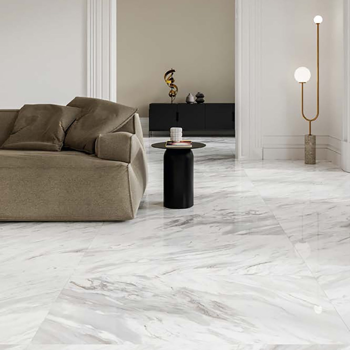 Bianco Carrara 24x48 Polished