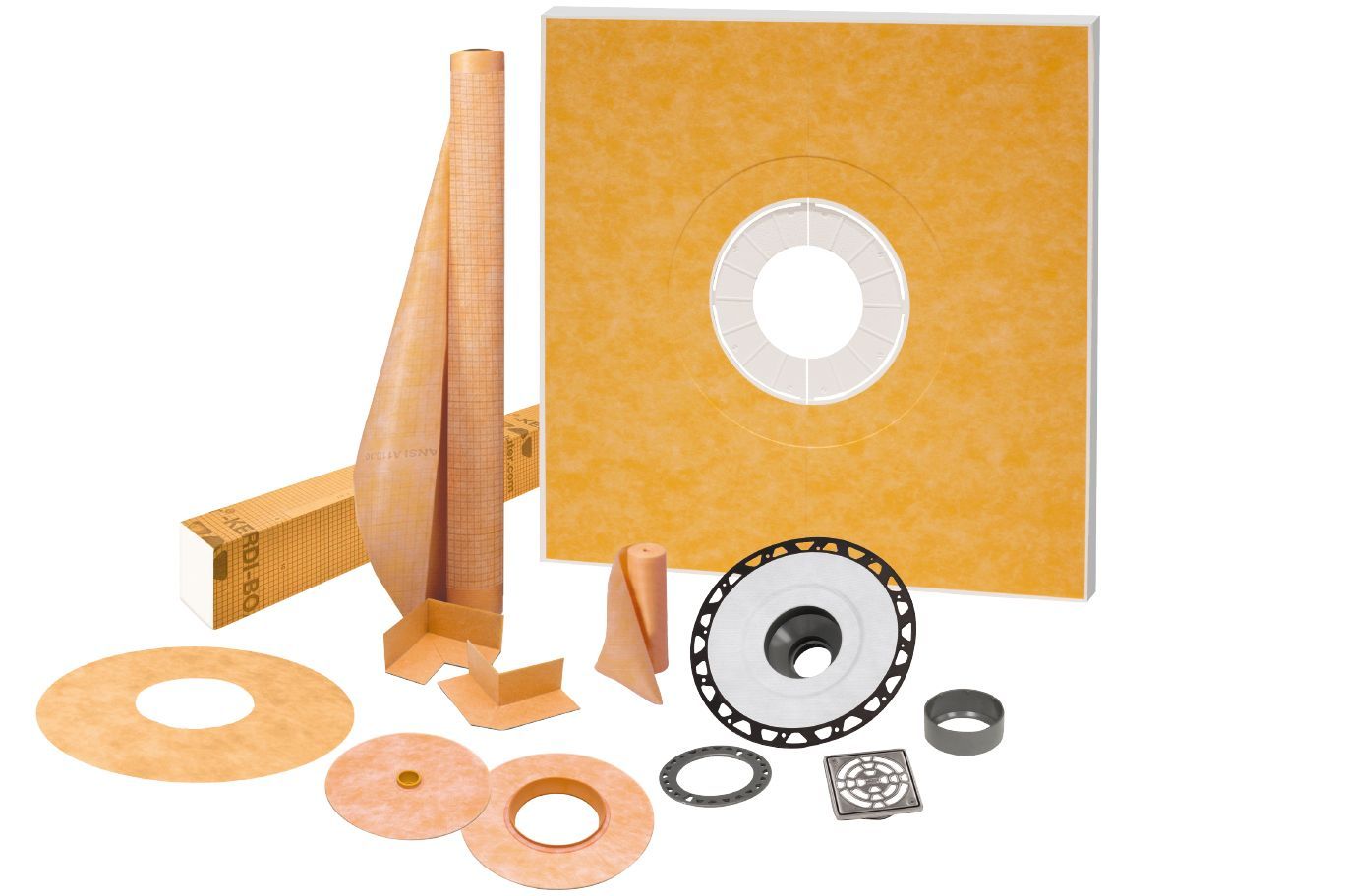 Shower Kit 38x60 Offset Drain