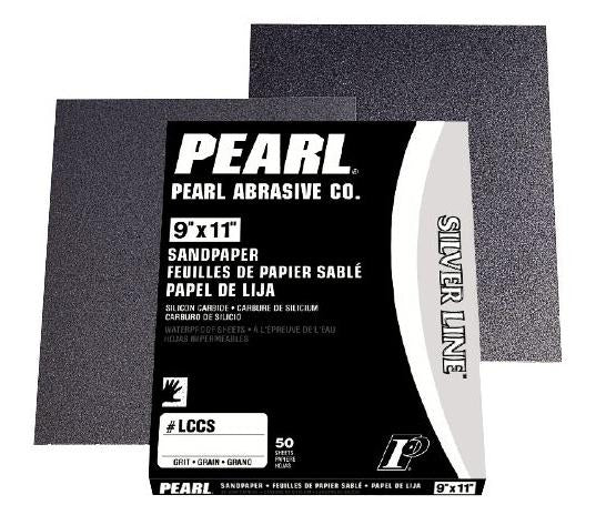LCCS180T 9 x 11 Silver Line™ Sandpaper Sheets (50 Pack)
